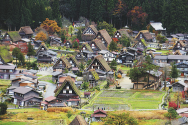 Dorf Shirakawa-go, ©Ellen Chan, pixabay.com