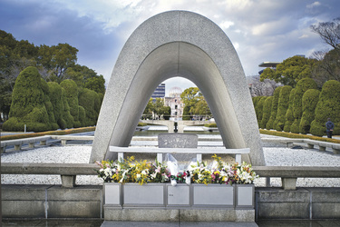 Friedensdenkmal in Hiroshima, ©djedj, pixabay.com