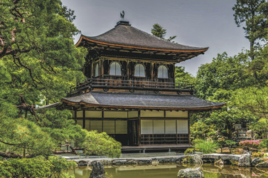 Silberner Pavillon in Kyoto, ©Michelle Raponi, pixabay.com