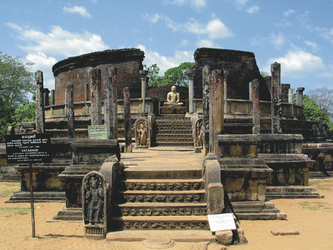 Archäologischer Park in Polonnaruwa