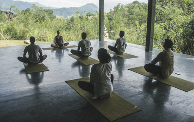 Yoga-Praxis im Santani Wellness Resort, ©Abercrombie and Kent