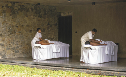 Wellnessbehandlung im Santani Wellness Resort, ©Abercrombie and Kent