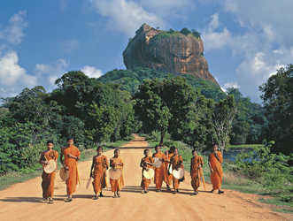 Löwenfels in Sigiriya