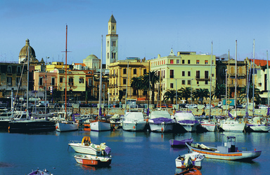  ITALIEN alter Hafen, Bari