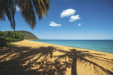 Guadeloupe Strand Deshaies Grande Anse, ©Guillaume Aricique CTIG