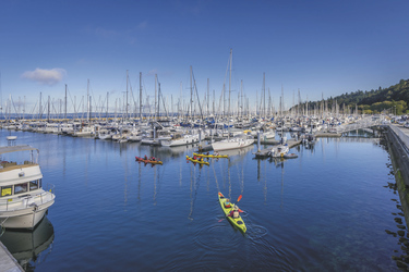 Kayakfahrer in Shilshole Bay bei Seattle (© Alabastro Photography - VisitSeattle), ©Alabastro Photography